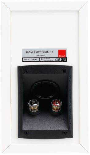 Dali Opticon 1 (White Matt Satin) задняя панель