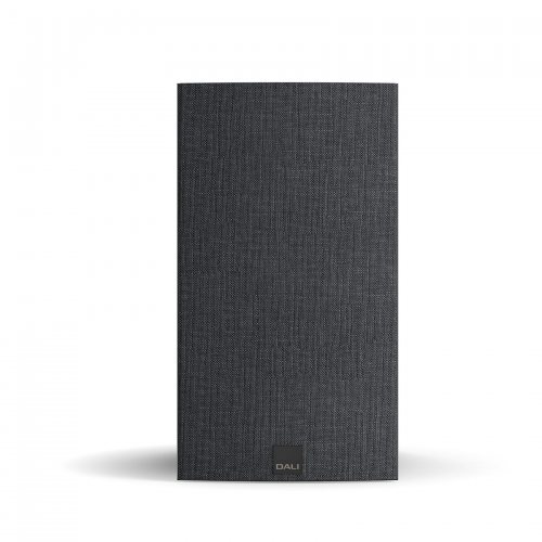 Dali RUBIKORE 2 Black High Gloss Laquer Вид спереди с решёткой