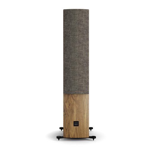 Dali RUBIKORE 6 Natural Walnut Veneer Вид спереди с решёткой