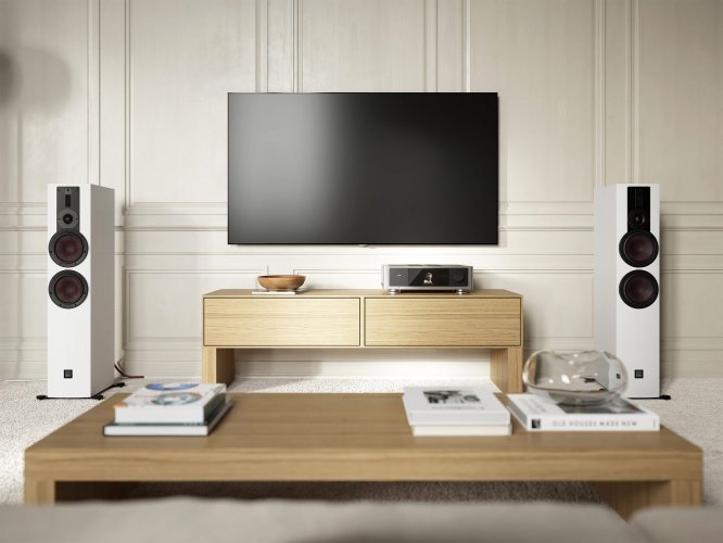 Dali RUBIKORE 6 White High Gloss Laquer В интерьере