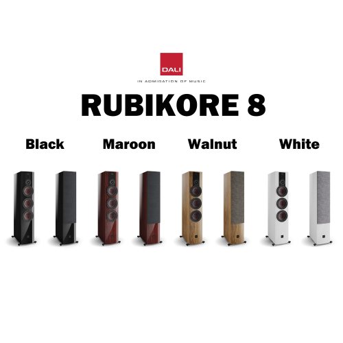 Dali RUBIKORE 8 Natural Walnut Veneer Варианты отделки