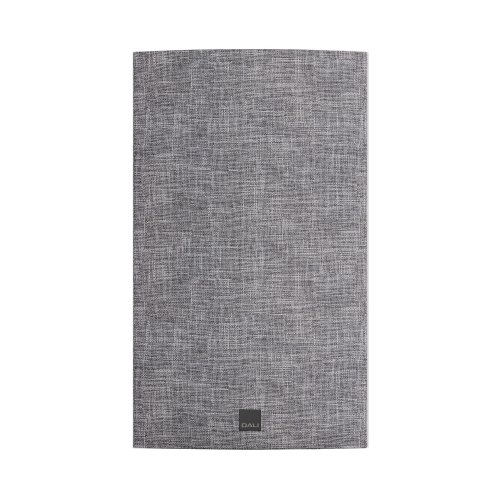 Dali RUBIKORE ON-WALL White High Gloss Laquer Вид спереди с решёткой