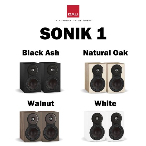 Dali SONIK 1 Black Ash Варианты отделки