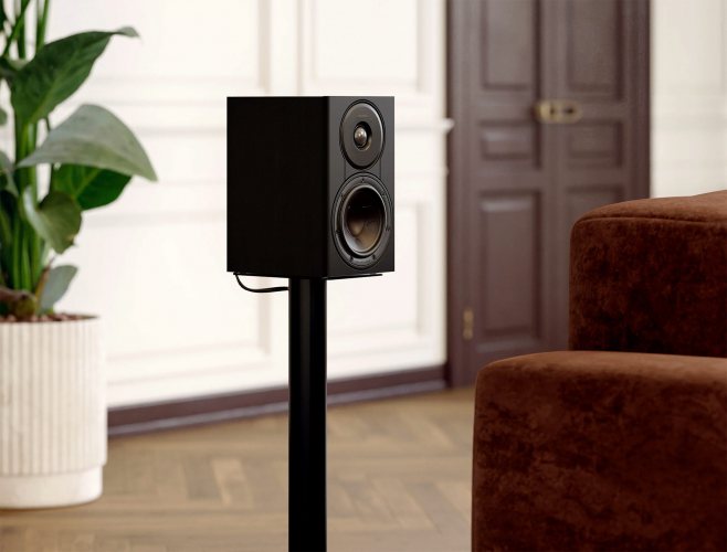 Dali SONIK 3 Black Ash В интерьере