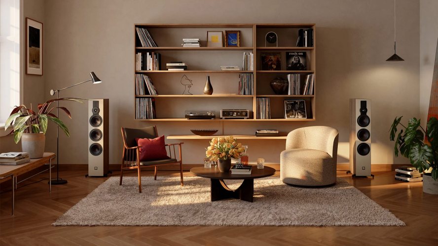 Dali SONIK 9 Natural Oak В интерьере