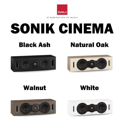 Dali SONIK CINEMA Walnut Варианты отделки