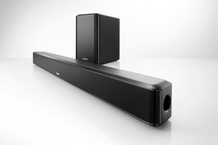 Denon DHT-S514 (Black) вид сбоку