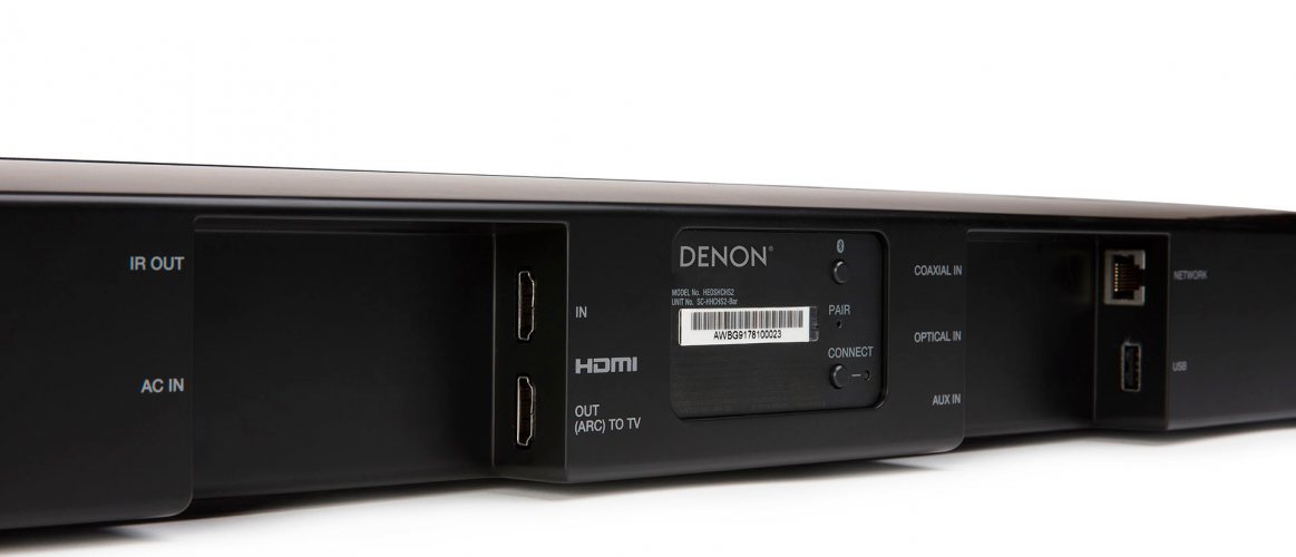 Denon DHT-S516H (Black) задняя панель