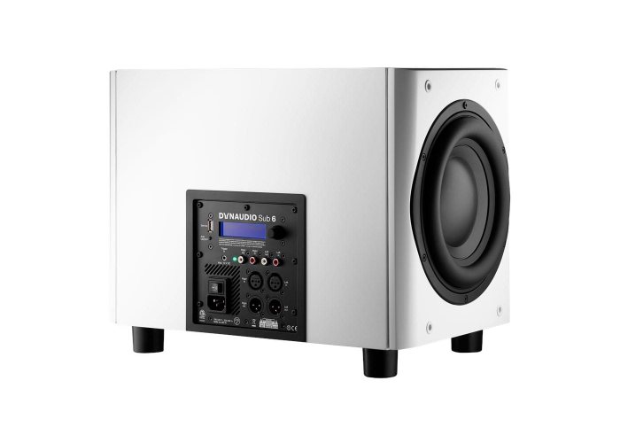 Dynaudio Sub 6 (White Satin) задняя панель