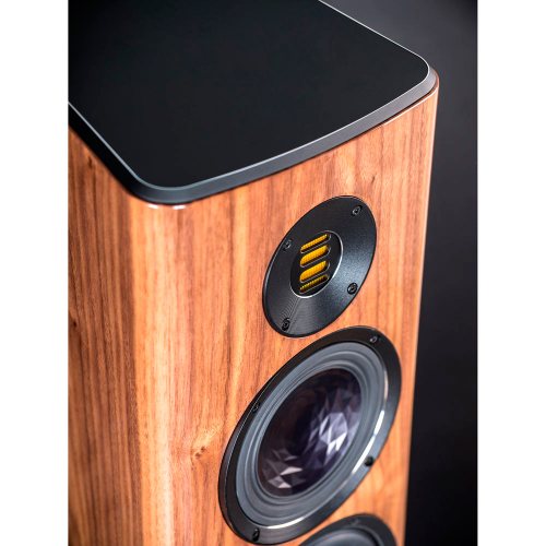 Elac Vela FS 407 (Walnut High Gloss) ВЧ и СЧ динамики