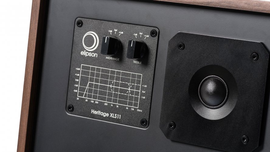 Elipson Heritage XLS 11 Walnut Полочная акустика