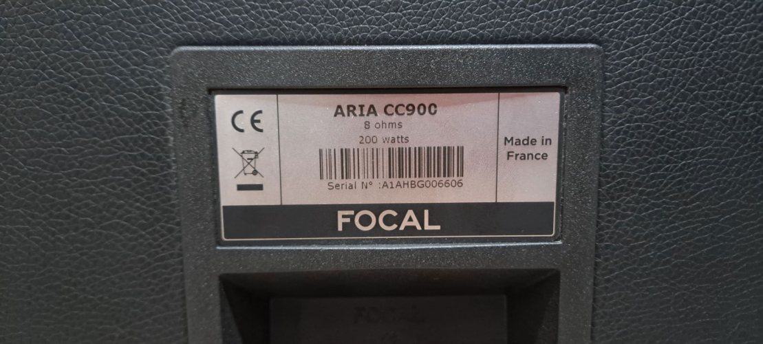 Focal Aria CC 900 (High Gloss Black)