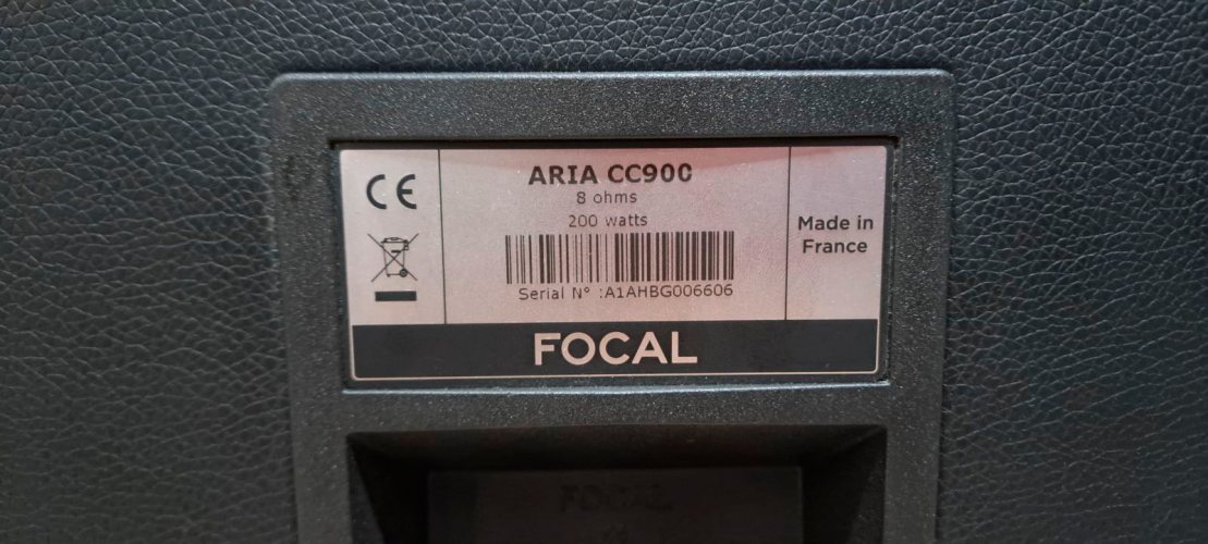 Focal Aria CC 900 (Noyer)