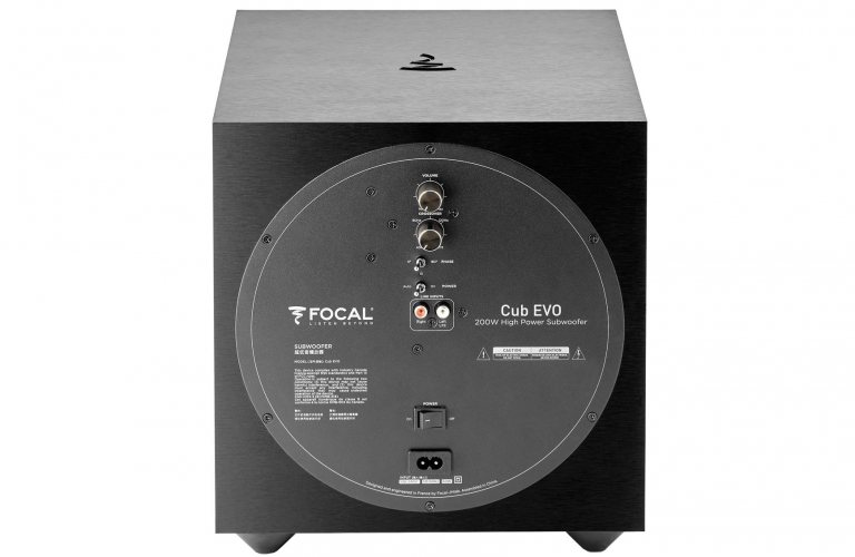 Focal Cub Evo (Black) задняя панель