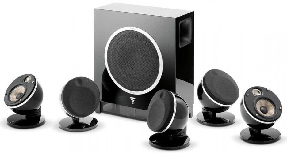 Focal Dome Flax Pack 5.1 (Gloss Black)