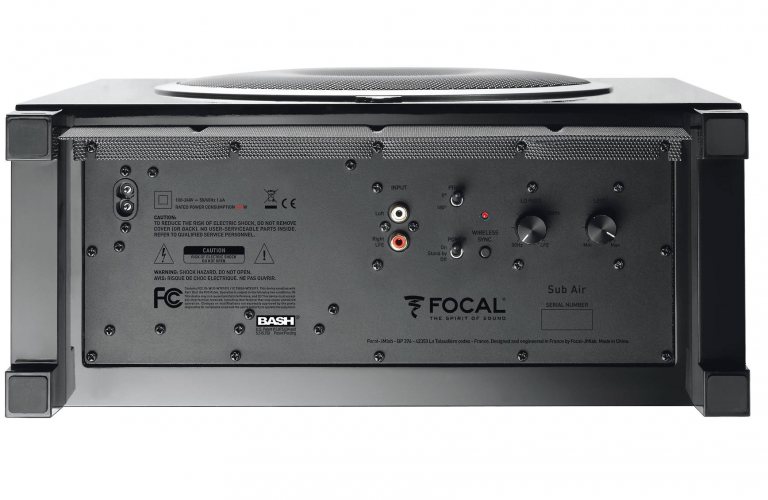 Focal SUB AIR (Black High Gloss) вид снизу