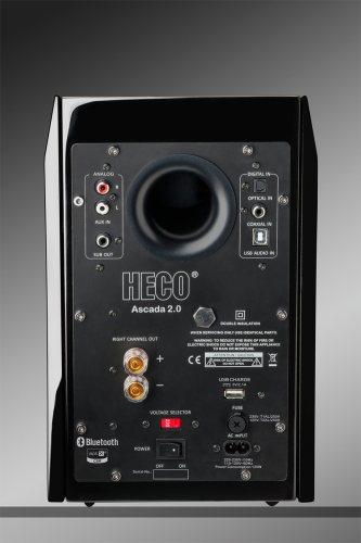 Heco Ascada 2.0 (Piano Black) задняя панель