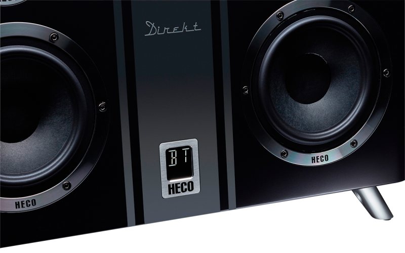 Heco Direkt 800 BT (Black Satin) передняя панель