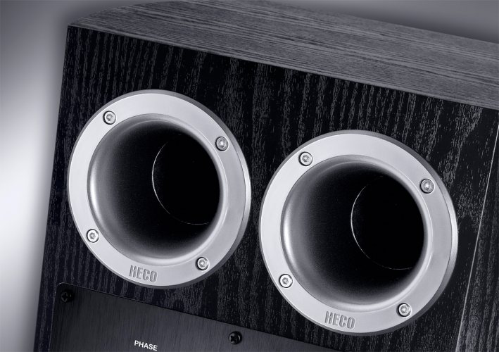 Heco Victa Prime Sub 252A (Black Ash) порты фазоинвертора