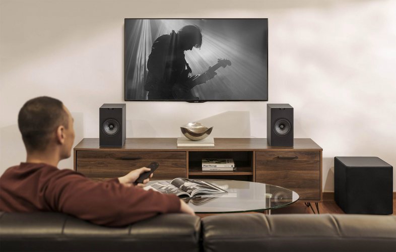 KEF Coda W Dark Titanium Беспроводная акустика