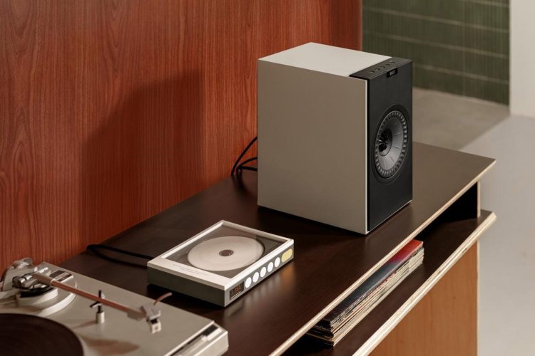 KEF Coda W Nickel Grey Беспроводная акустика