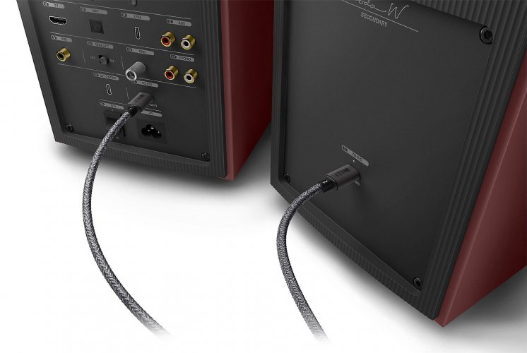 KEF Coda W Vintage Burgundy Беспроводная акустика