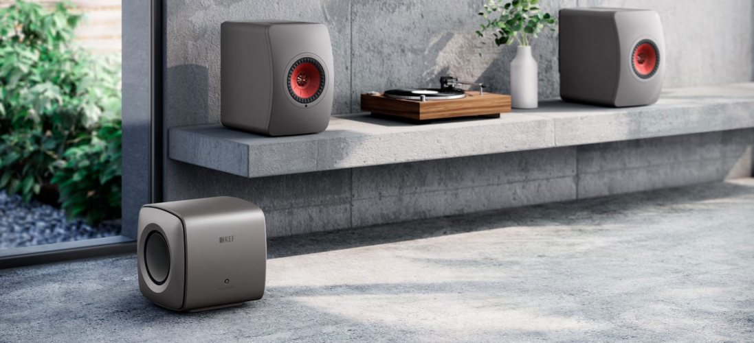 KEF KC62 Titanium Grey