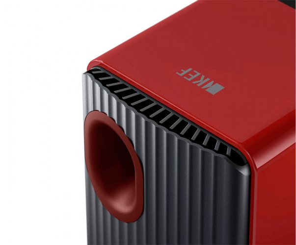KEF LS50 Wireless II (Crimson Red) порт фазоинвертора