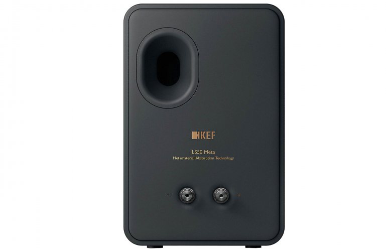 KEF LS50 Meta (Carbon Black) задняя панель