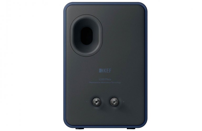 KEF LS50 Meta (Royal Blue) задняя панель