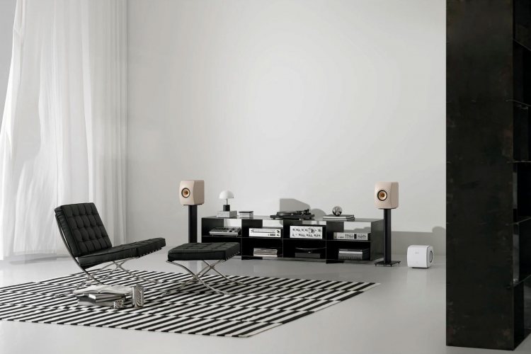 KEF LS50 Meta Sand Shell Полочная акустика
