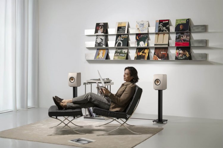 KEF LS50 Wireless II Sand Shell Беспроводная акустика
