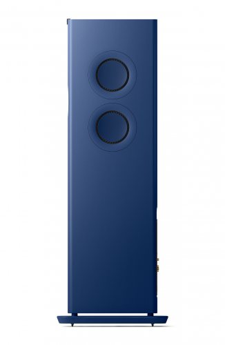 KEF LS60 Wireless (Royal Blue) вид сбоку