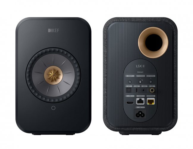 KEF LSX II (Carbon Black) пара