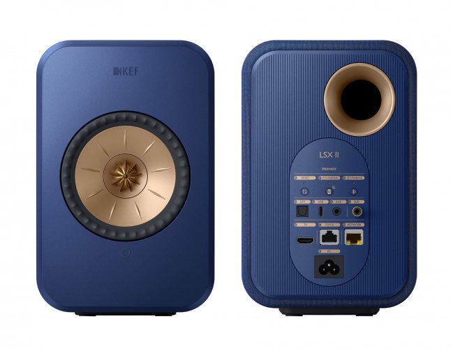 KEF LSX II (Cobalt Blue) пара