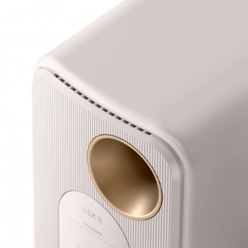 KEF LSX II (Mineral White) порт фазоинвертора