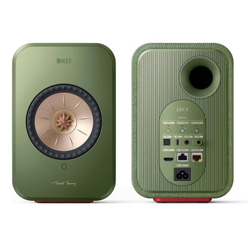 KEF LSX II Olive Green