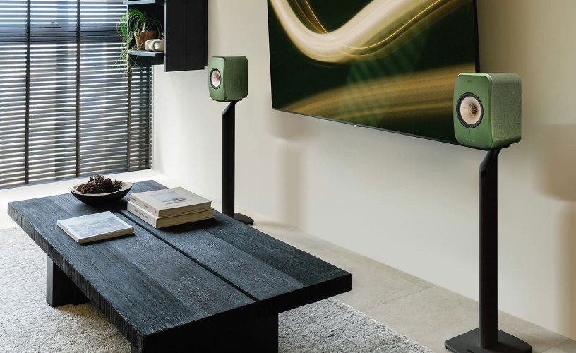 KEF LSX II Olive Green