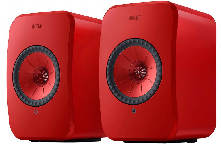 KEF LSX II (Lava Red)