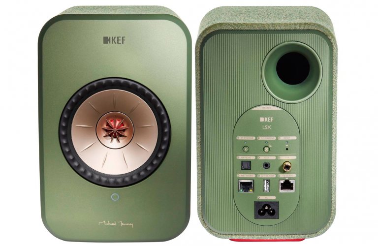 KEF LSX (Olive) пара