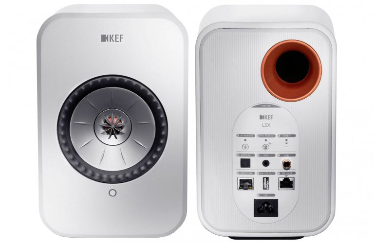 KEF LSX (Gloss White) пара