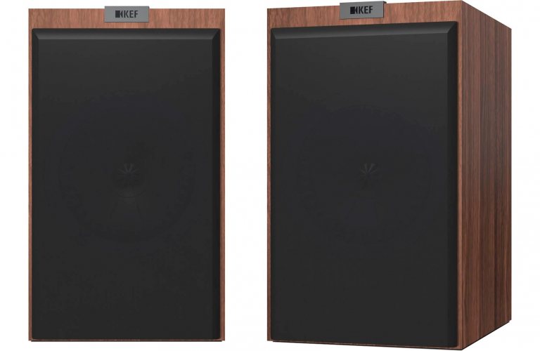 KEF Q350 (Walnut) с решёткой