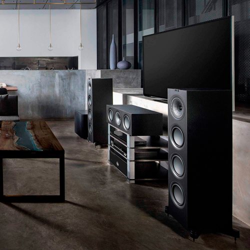 KEF Q950 (Satin Black) в интерьере
