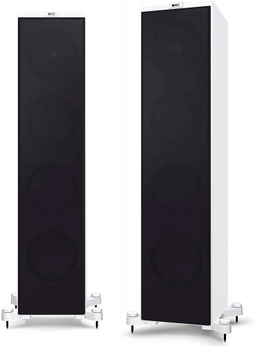 KEF Q950 (Satin White) с решёткой