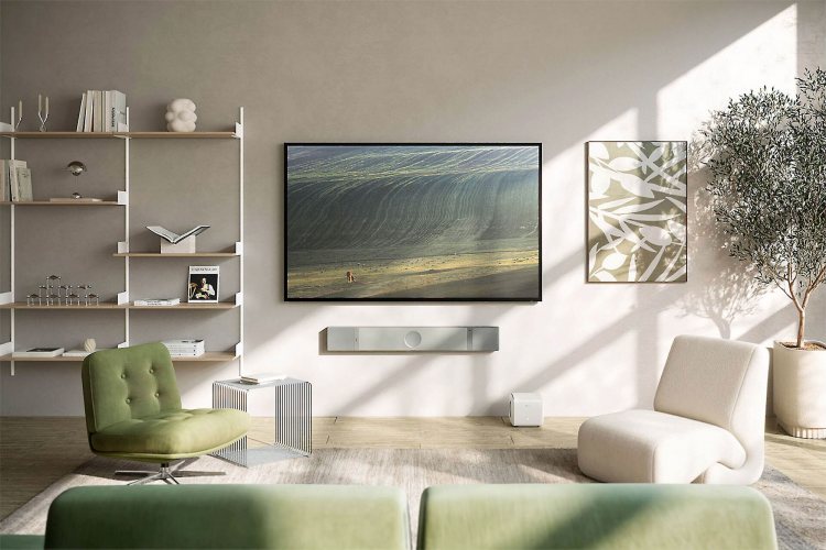 KEF XLO Silver Grey Саундбар