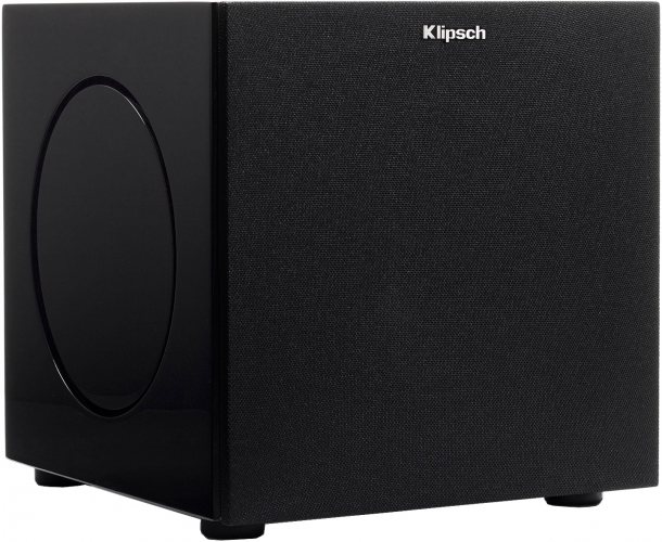 Klipsch C-308ASWI (Piano Gloss Black) с решёткой