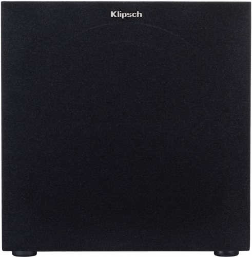 Klipsch C-310ASWI (Piano Gloss Black) передняя панель с решёткой