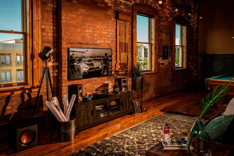 Klipsch R-41PM В интерьере