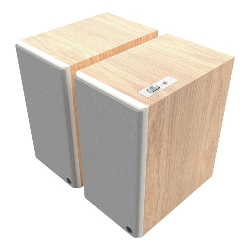 Klipsch The Nines II Red Oak Вид под углом с решёткой