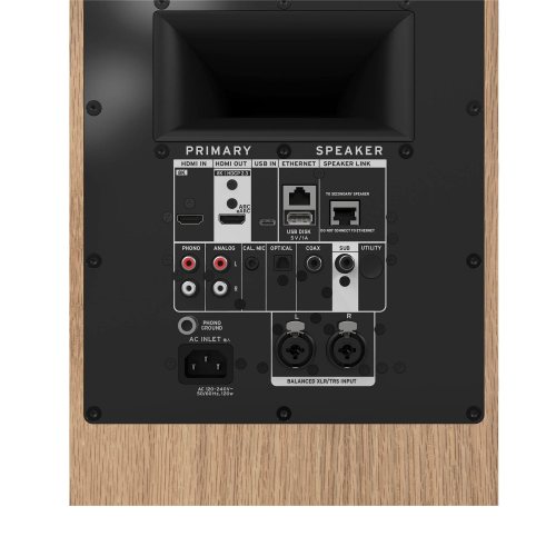 Klipsch The Nines II Red Oak Панель управления